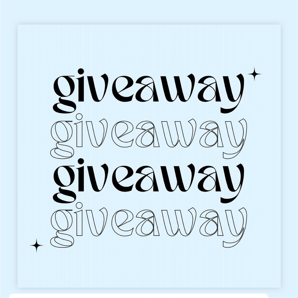 @mahblahblah Giveaway